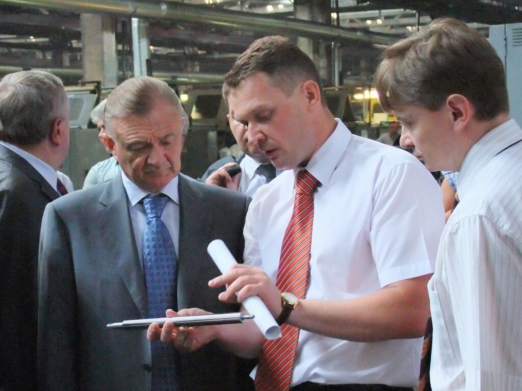 Визит губернатора Рязанской области