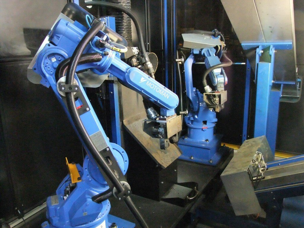 Роботизированная сварочная ячейка MOTOMAN