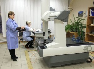 Проведение измерений на трёхкоординатной измерительной машине